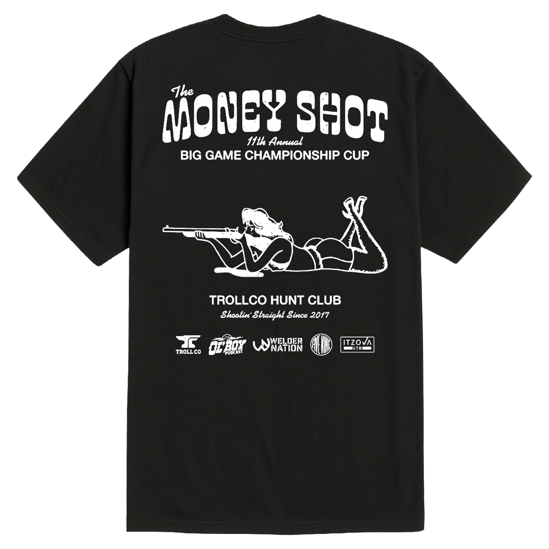 Men's Money Shot T-Shirt | Color: Black