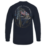 Men's DHCM Linesman FR Long Sleeve - Color: Navy