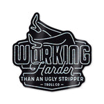 WHUS Sparkle Sticker |