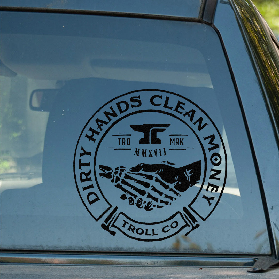 Haggler Decal - Color: Black
