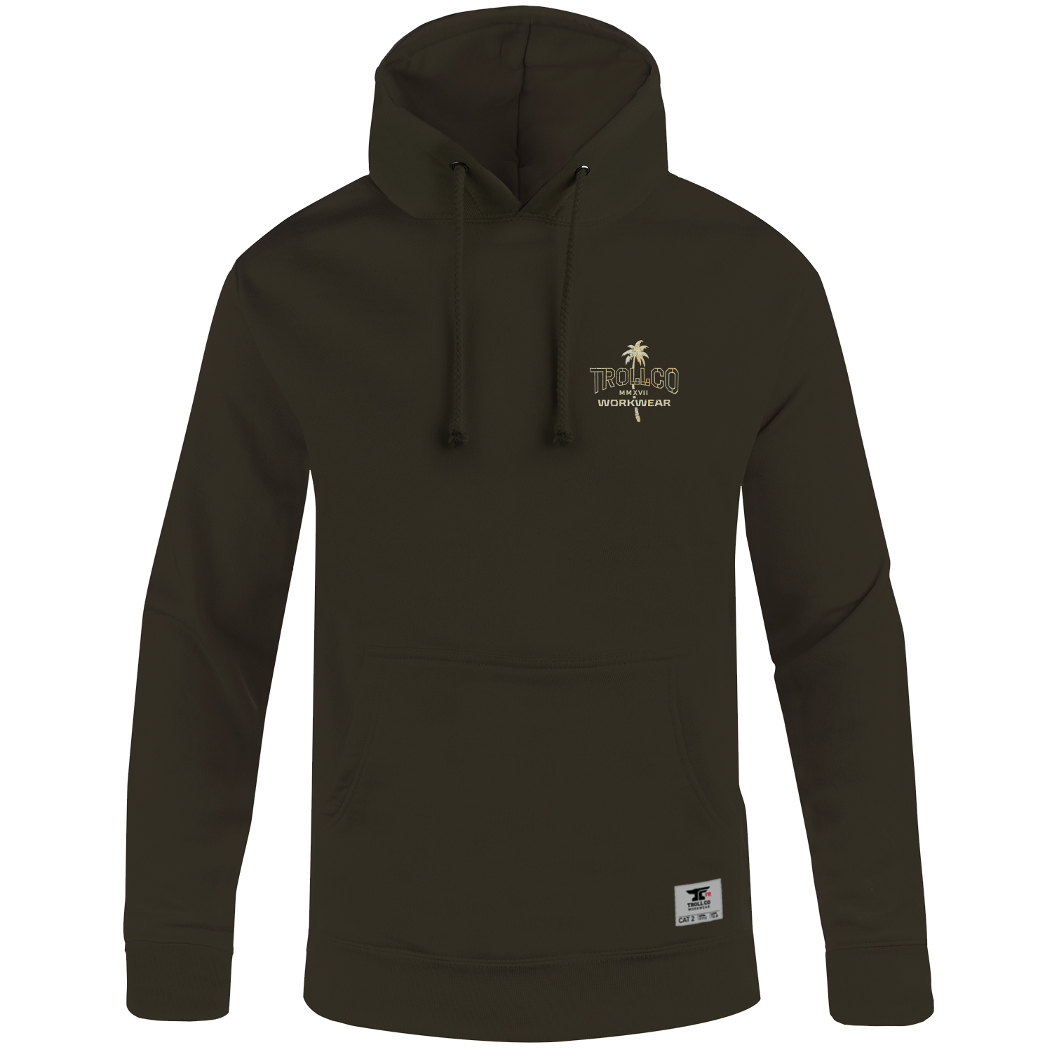Men's Coastal Crew FR Hoodie - Color: Military Green