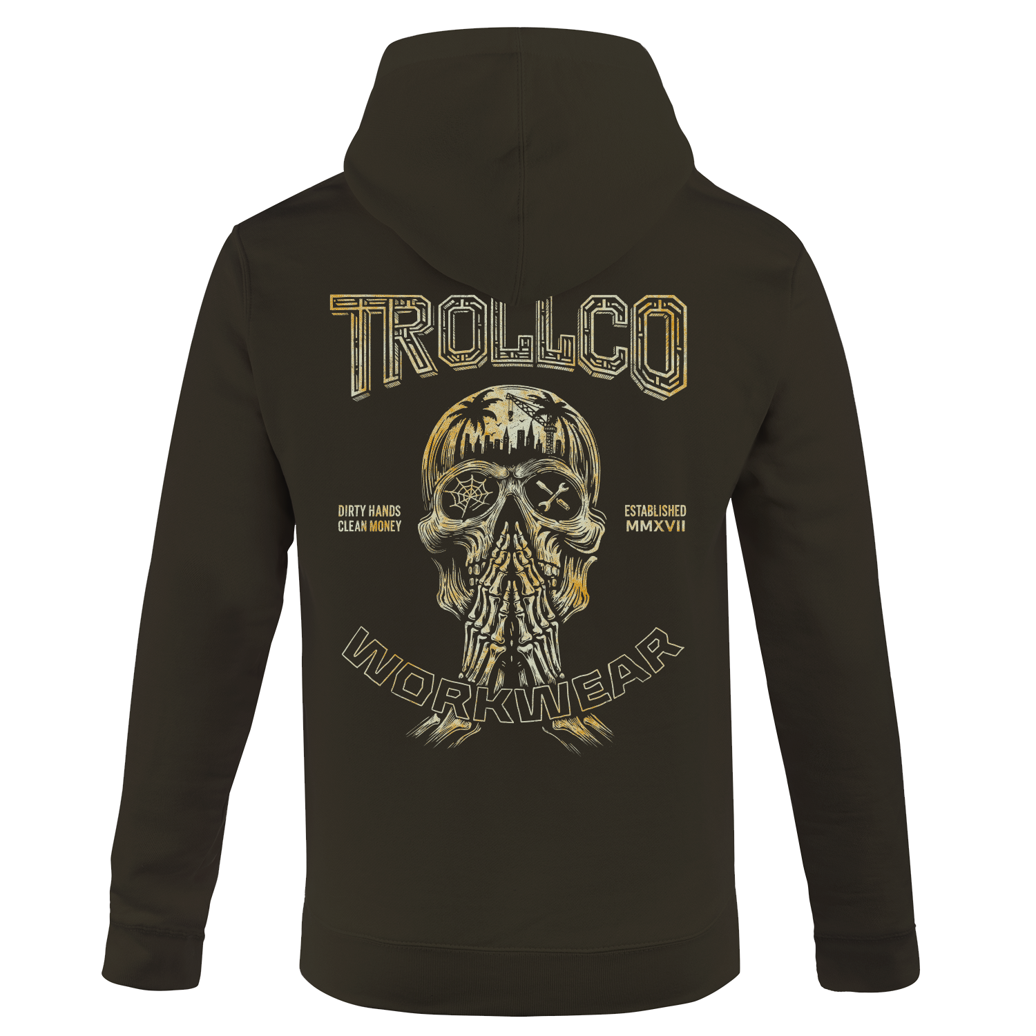 Men's Coastal Crew FR Hoodie - Color: Military Green