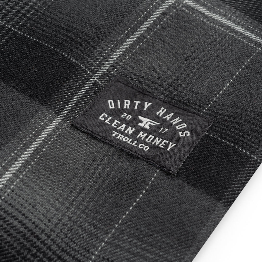 Men's DHCM Flannel | Color: Black