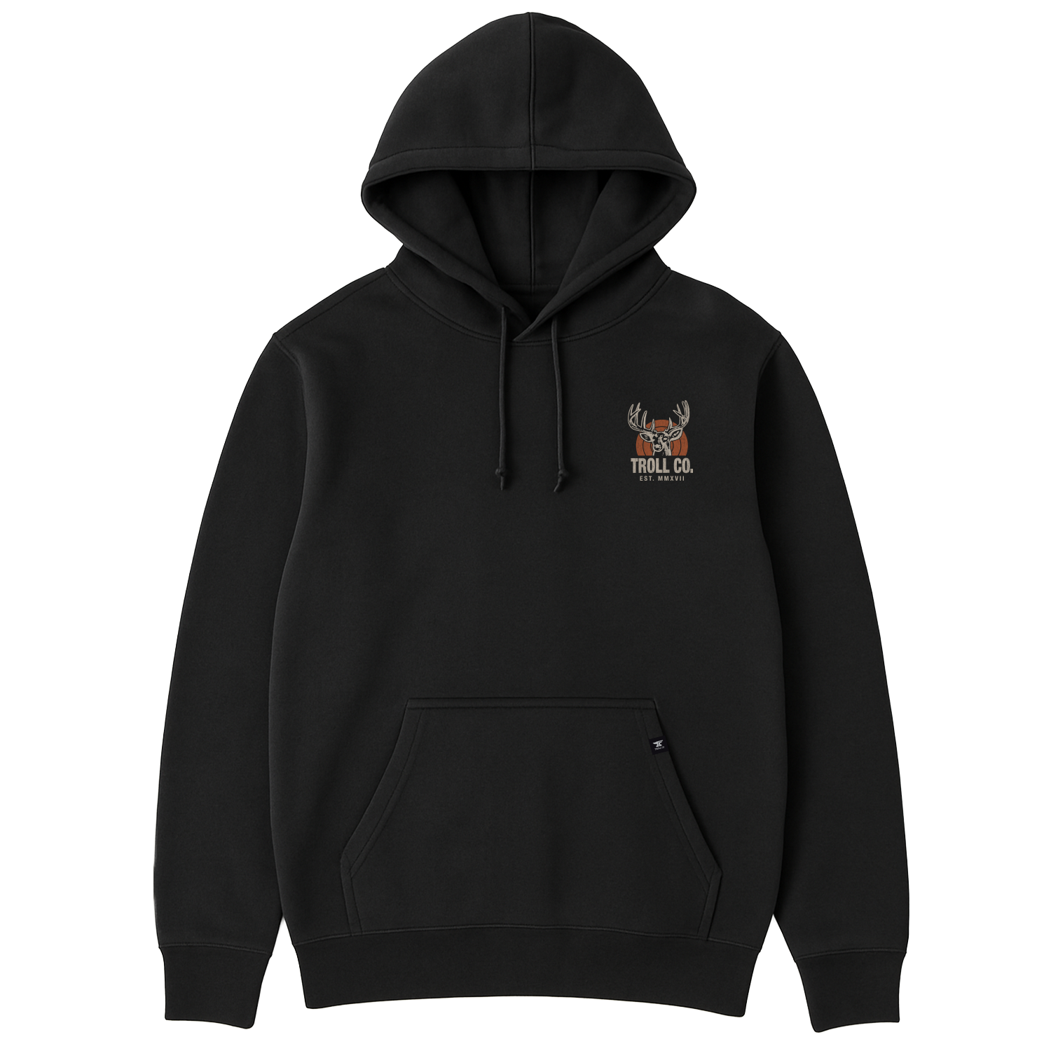 Men's Buck Off Hoodie | Color: Black