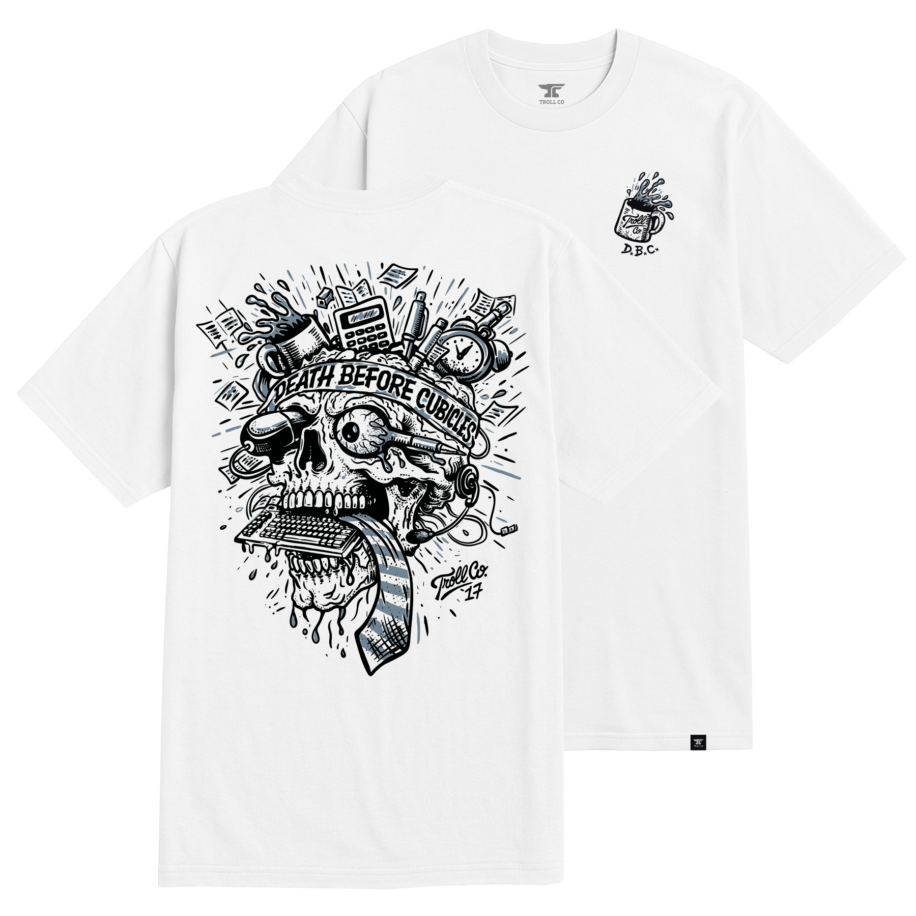 Men's DBC Overload T-Shirt | Color: White