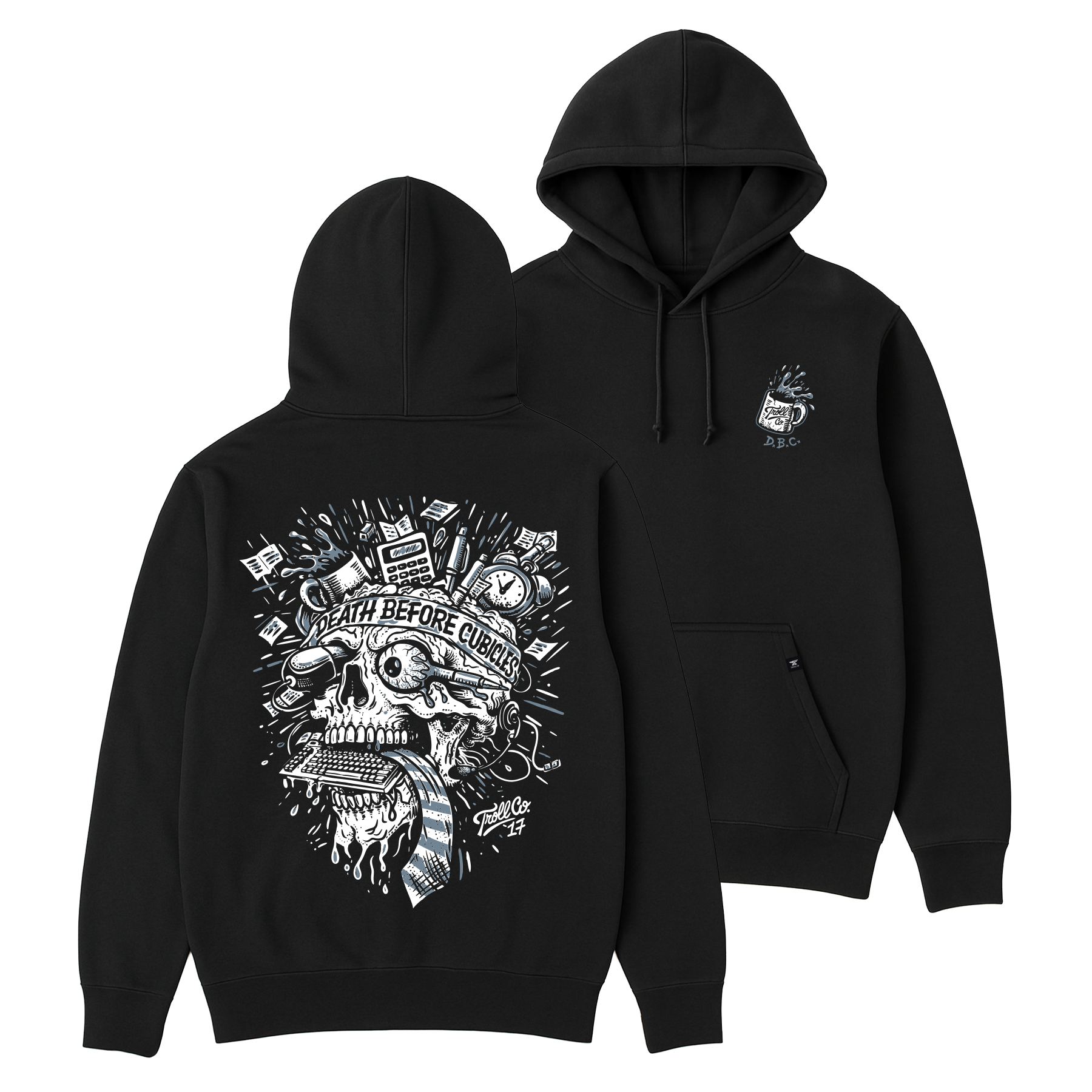 Men's DBC Overload Hoodie | Color: Black