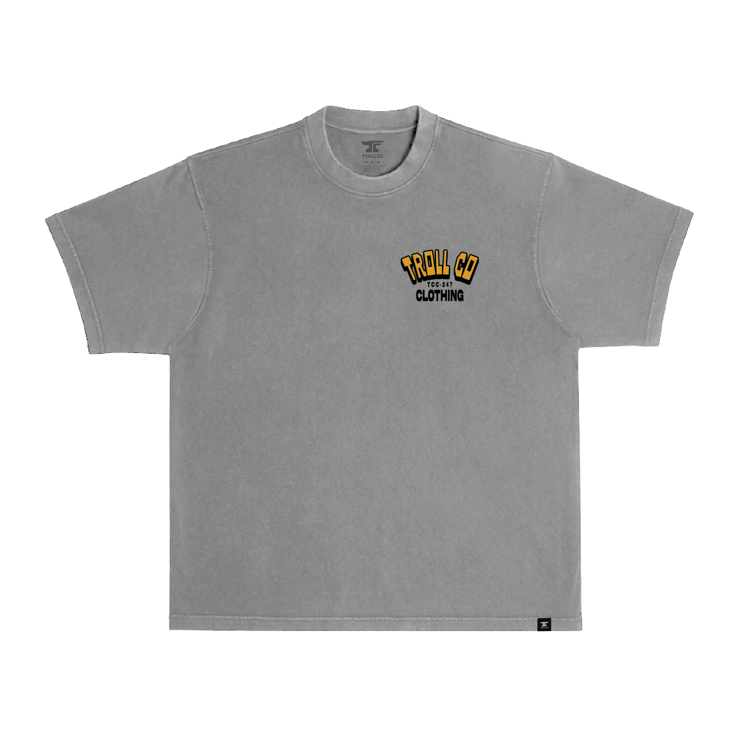Men's Burnt Out Heavyweight Pigment Dye T-Shirt | Color: Tornado