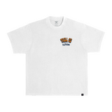 Men's Burnt Out Heavyweight Pigment Dye T-Shirt | Color: White