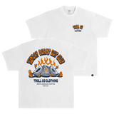 Men's Burnt Out Heavyweight Pigment Dye T-Shirt | Color: White