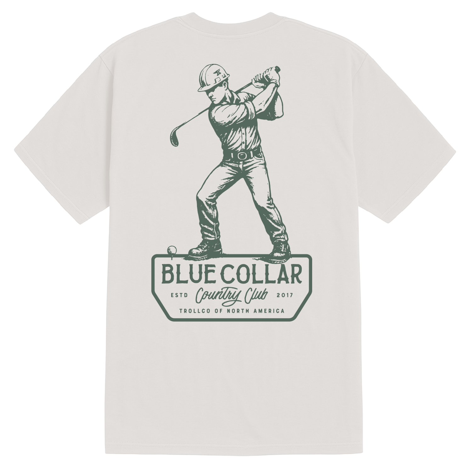 Men's BCCC Driver T-Shirt - Color: Bone