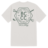Men's BCCC Crest T-Shirt - Color: Bone