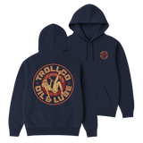 Men's Oil & Lube Garage Hoodie | Color: Navy