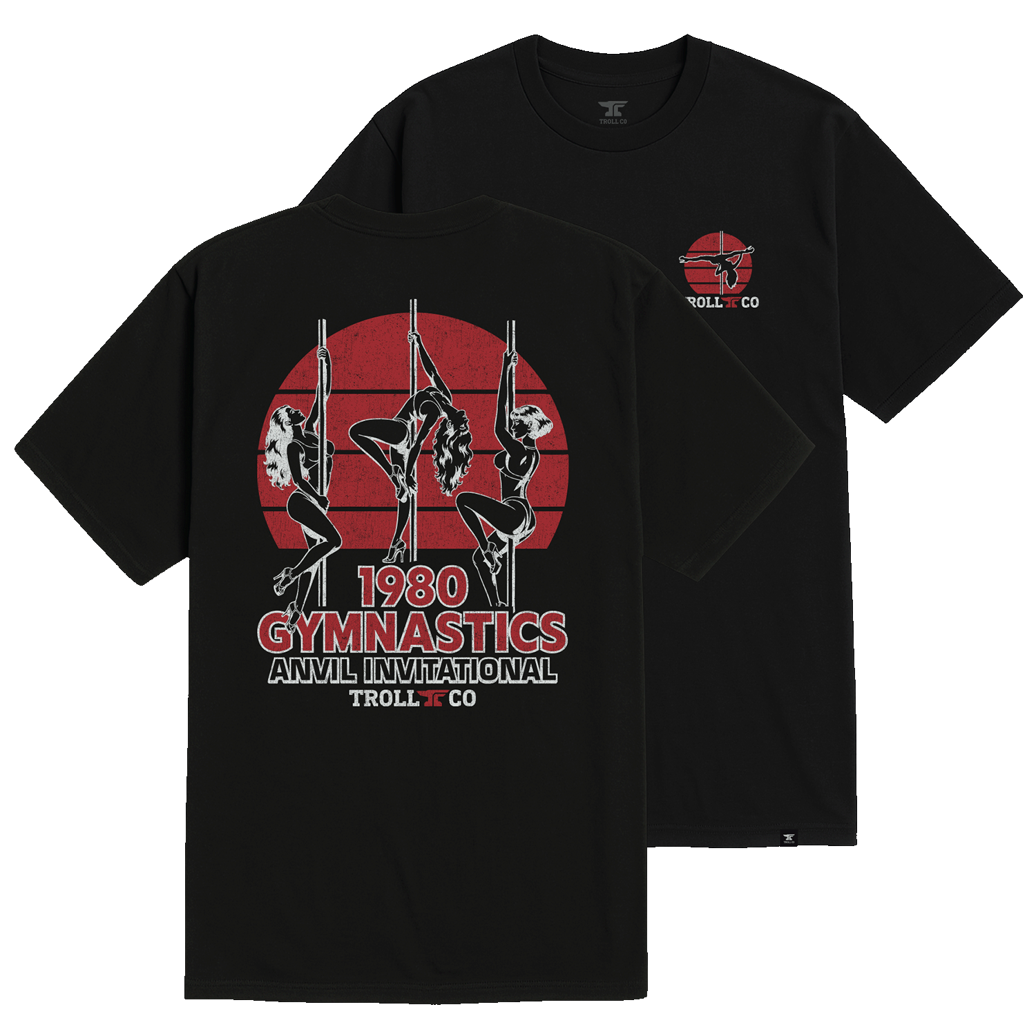 Men's Gymnastics T-Shirt | Color: Black