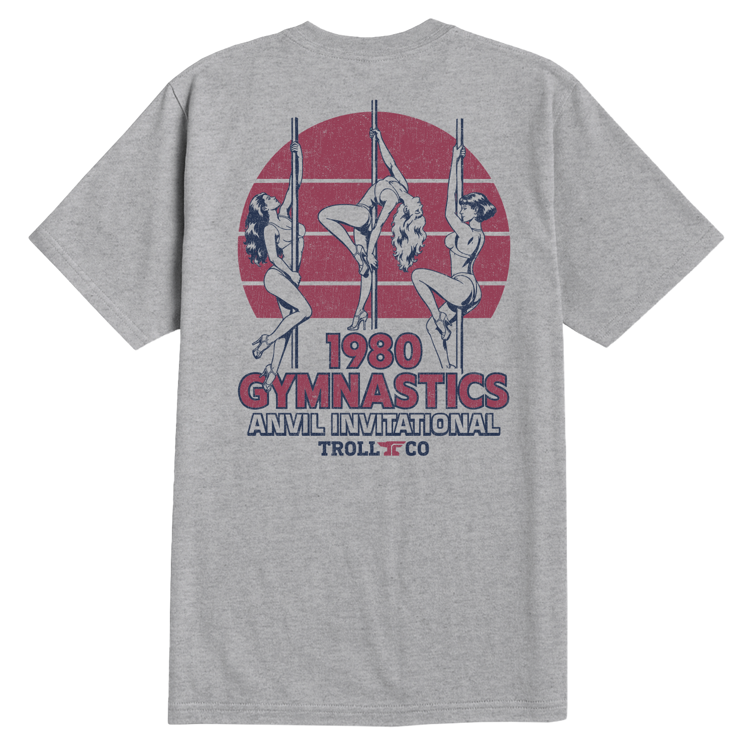 Men's Gymnastics T-Shirt | Color: Gray Heather