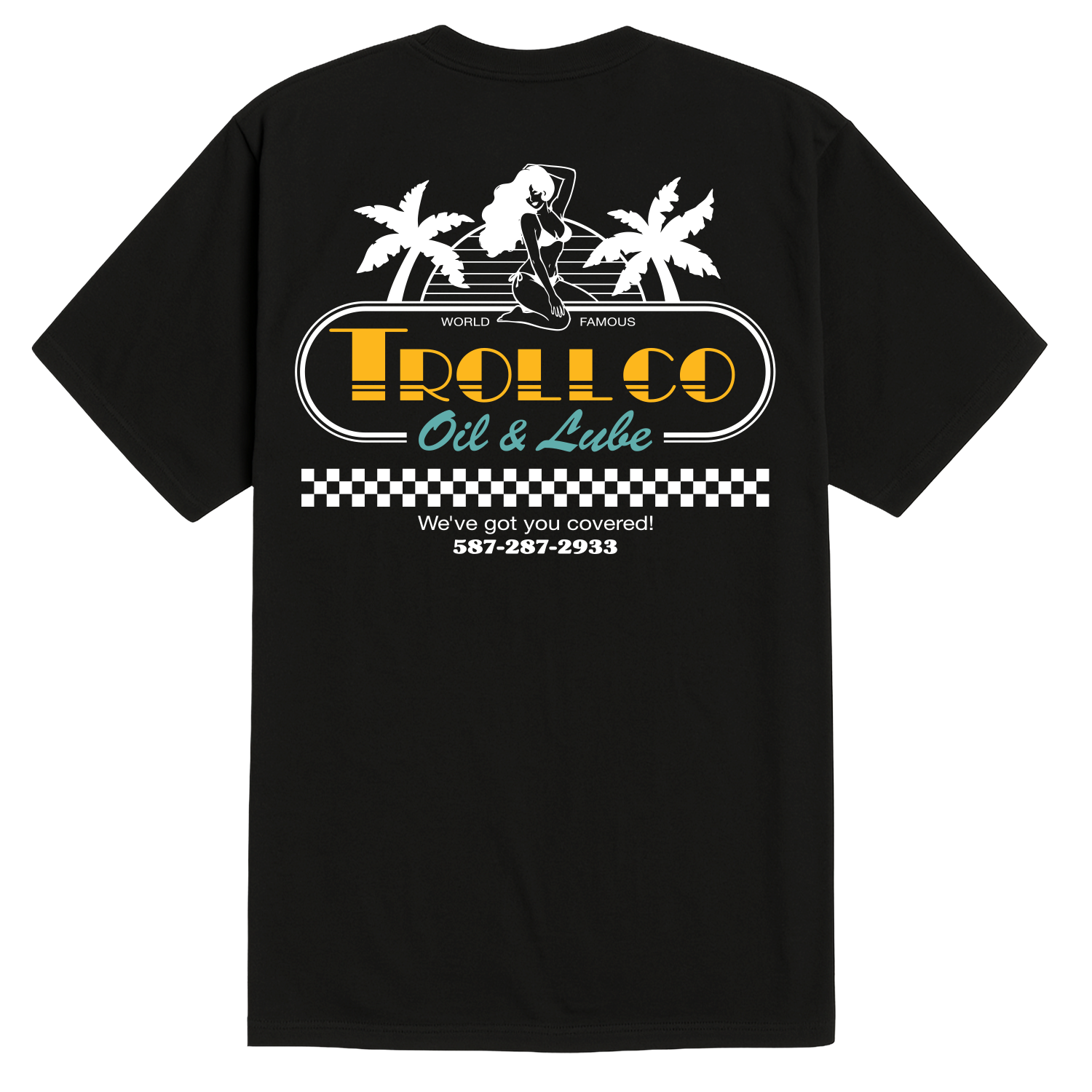 Men's Covered T-Shirt | Color: Black