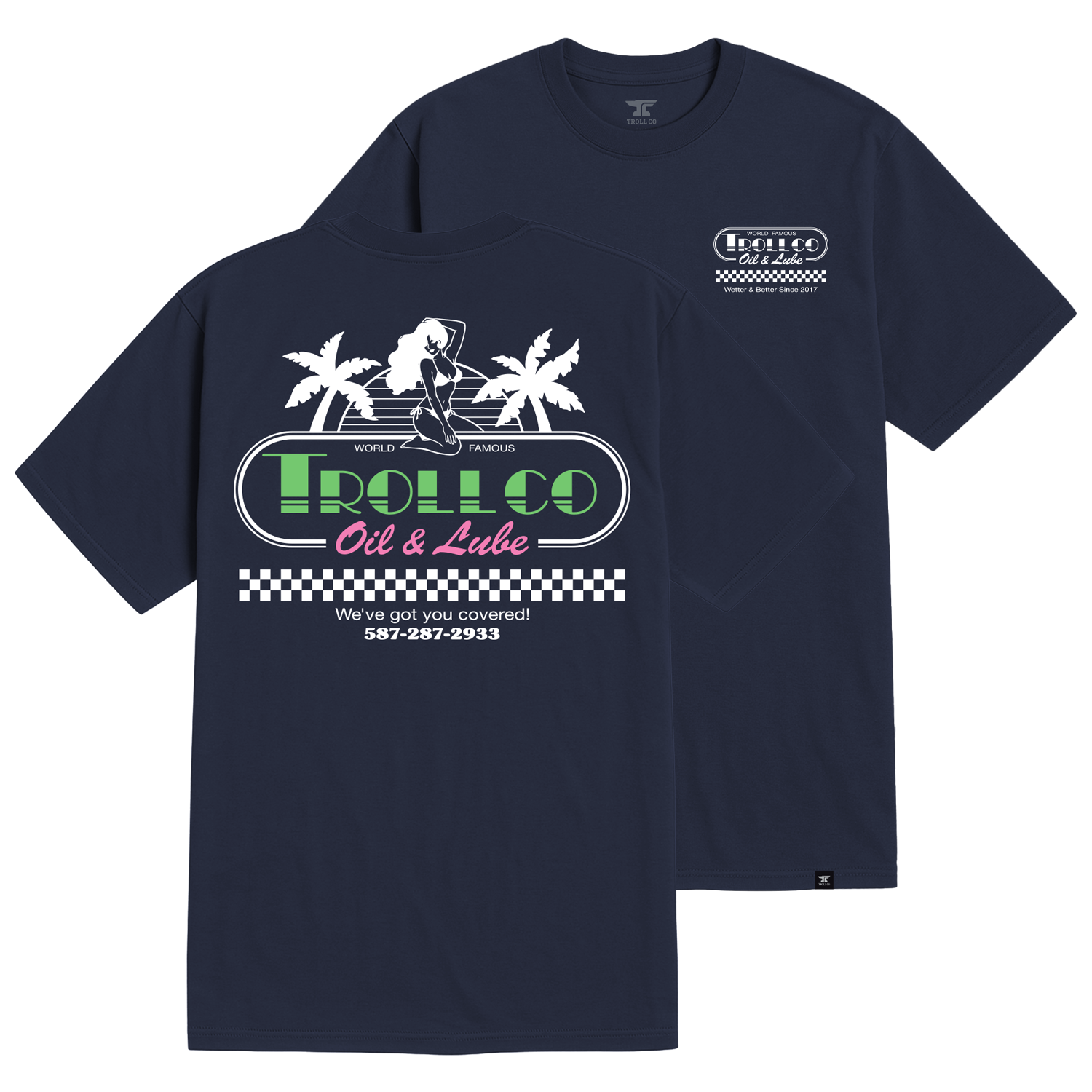 Men's Covered T-Shirt | Color: Navy