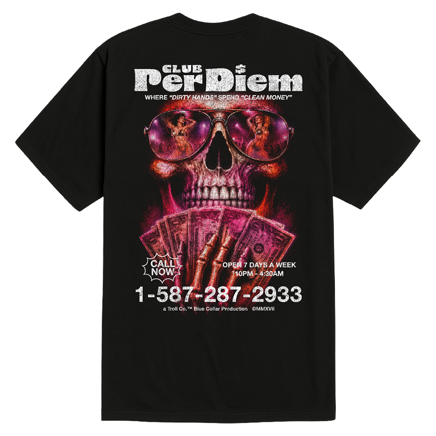 Men's Club Per Diem T-Shirt | Color: Black