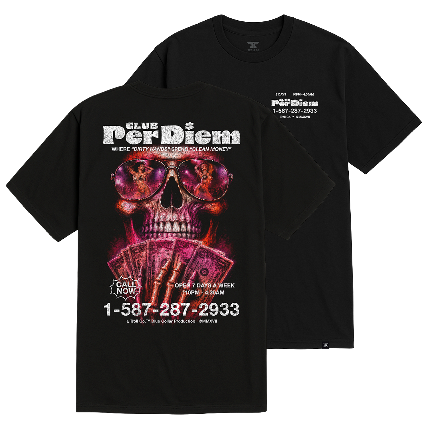 Men's Club Per Diem T-Shirt | Color: Black