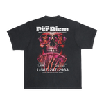 Men's Club Per Diem Heavyweight Pigment Dye T-Shirt | Color: Black