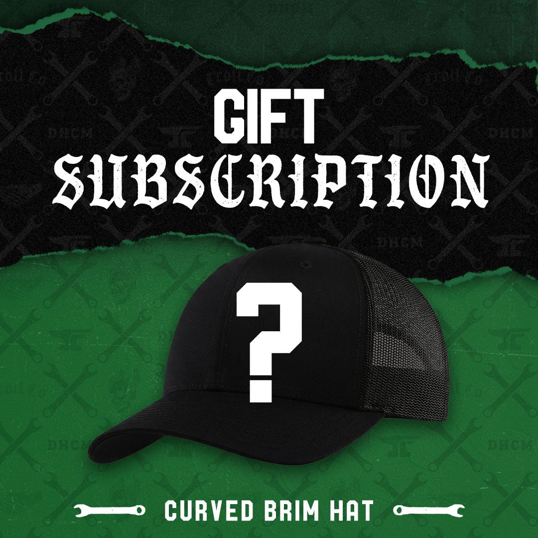 Gift a Subscription: Curved Brim Snapback Hat of the Month - Size: OSFM