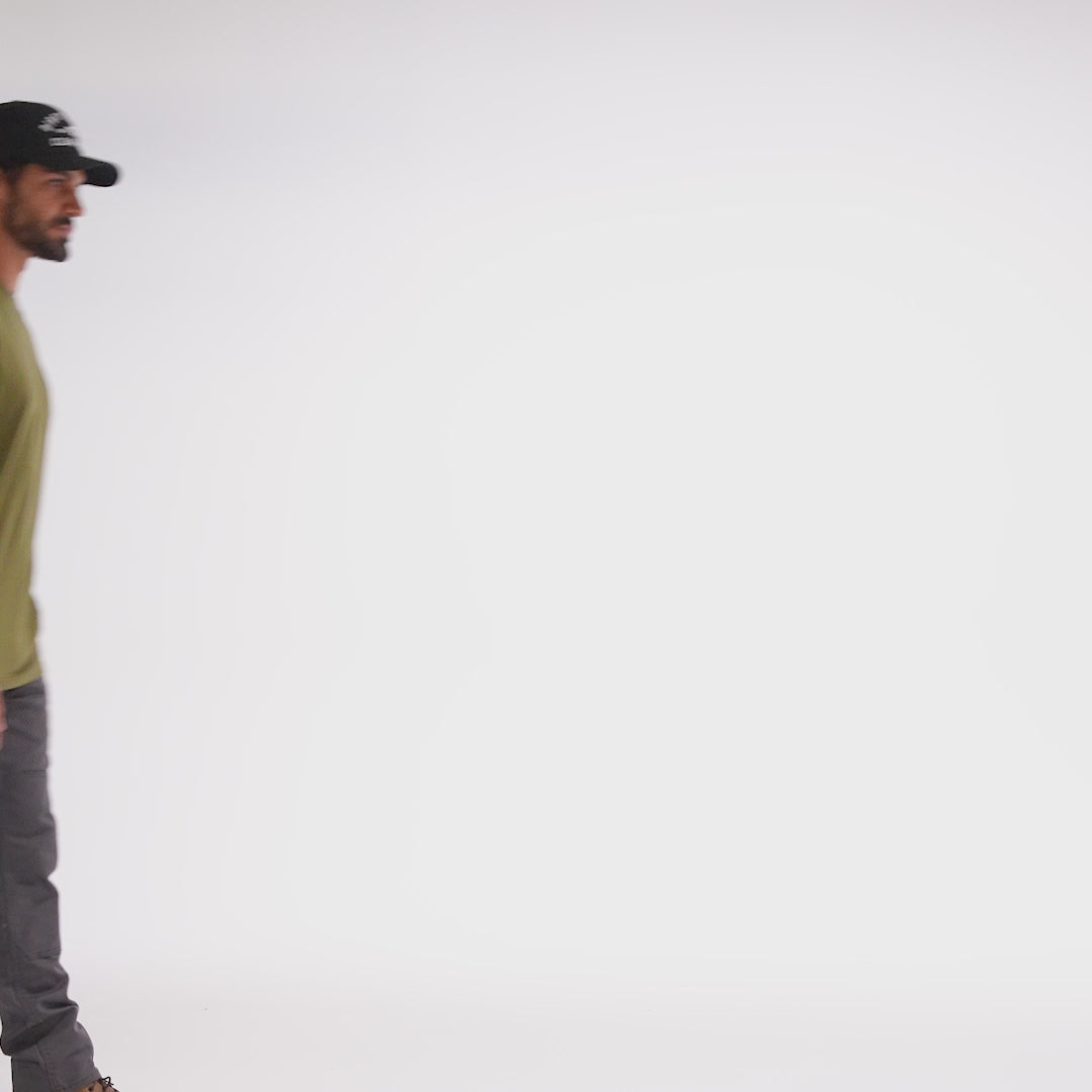 Men's Pay Me T-Shirt | Color: Military Green