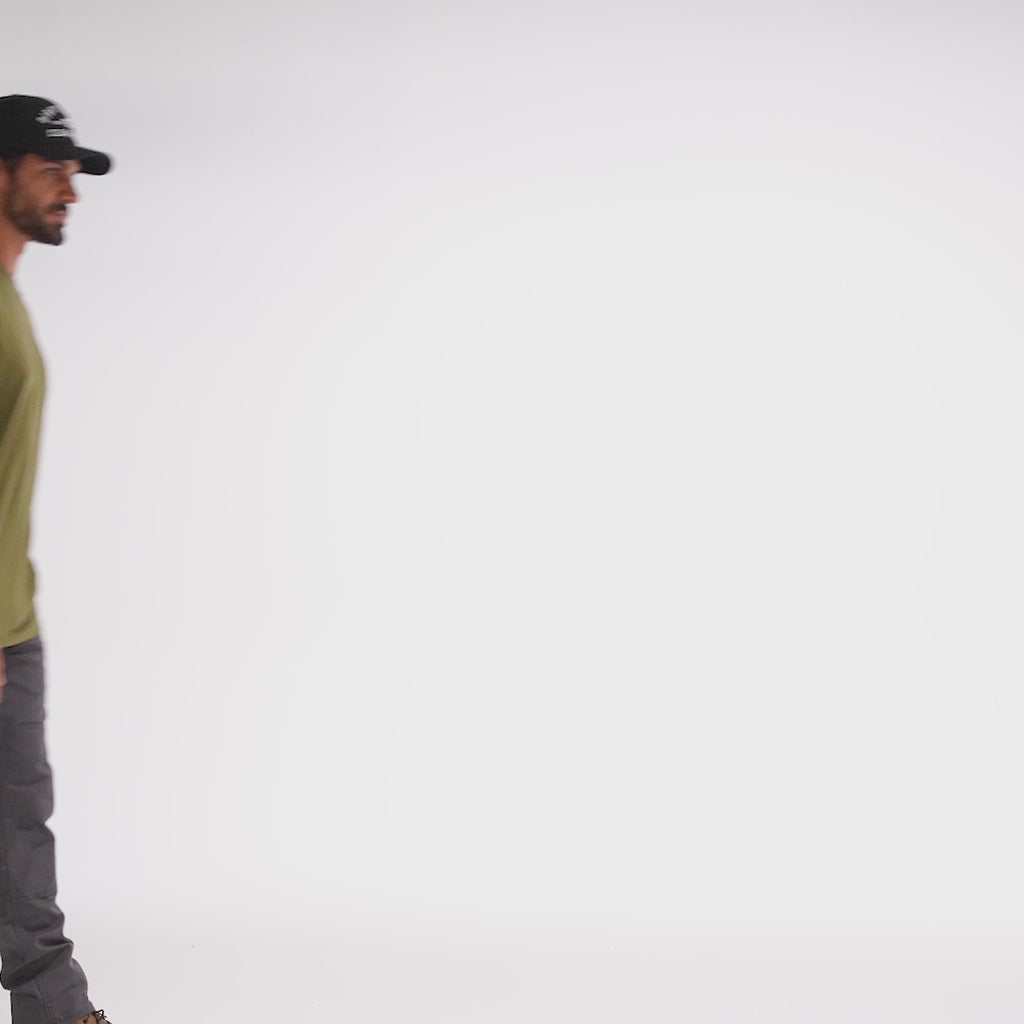 Men's Pay Me T-Shirt | Color: Military Green