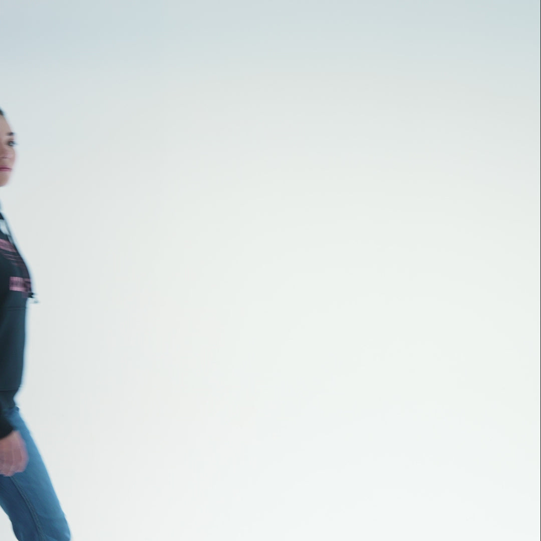 Women's DHCM Longhorn Hoodie | Color: Black