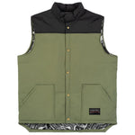 Redford Vest | Color: Black / Military Green
