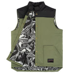 Redford Vest | Color: Black / Military Green