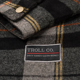 Men's Hadley Wooly Jacket | Color: Black Brown Nickel