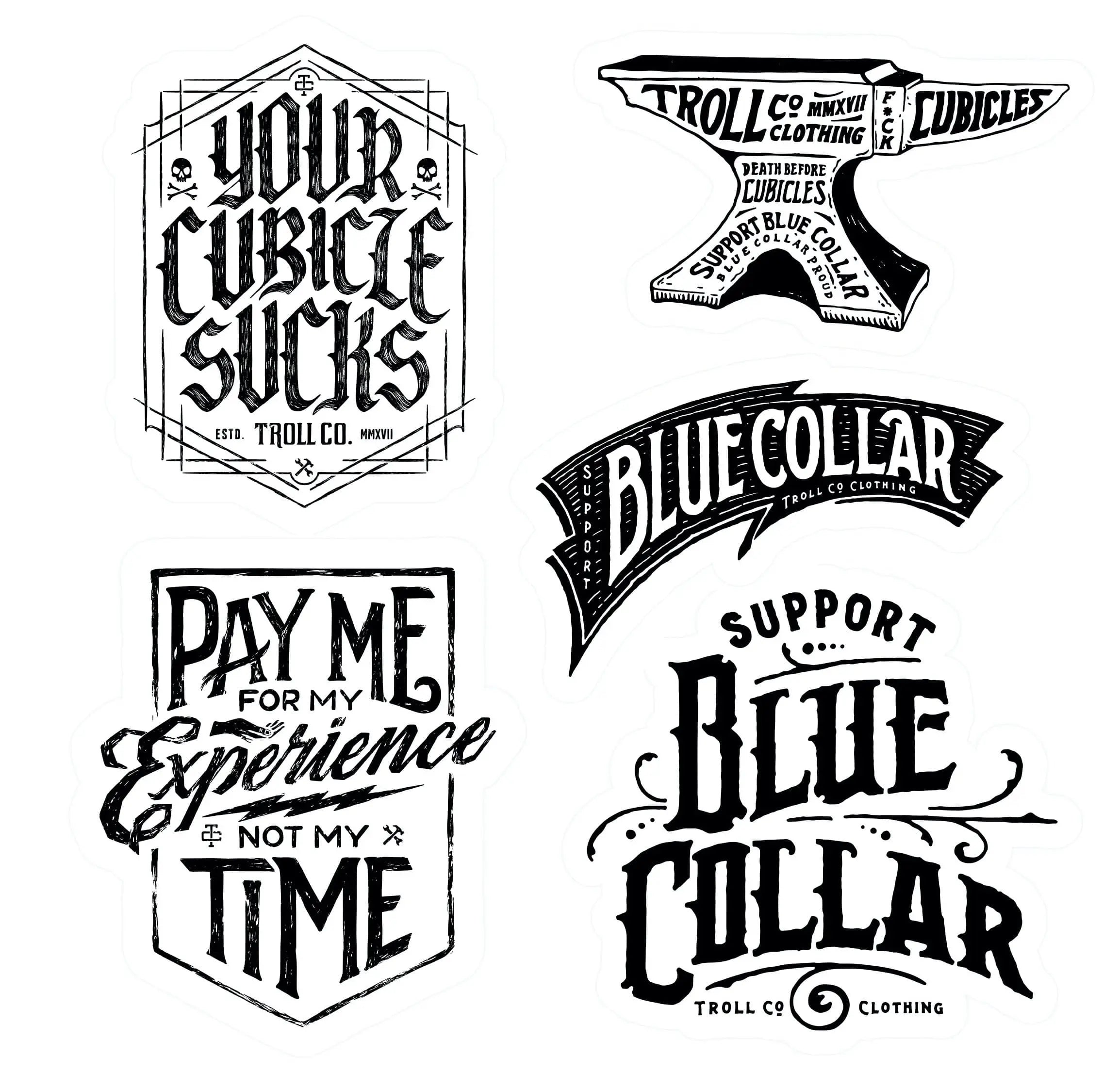 Statement Jumbo Sticker Pack |