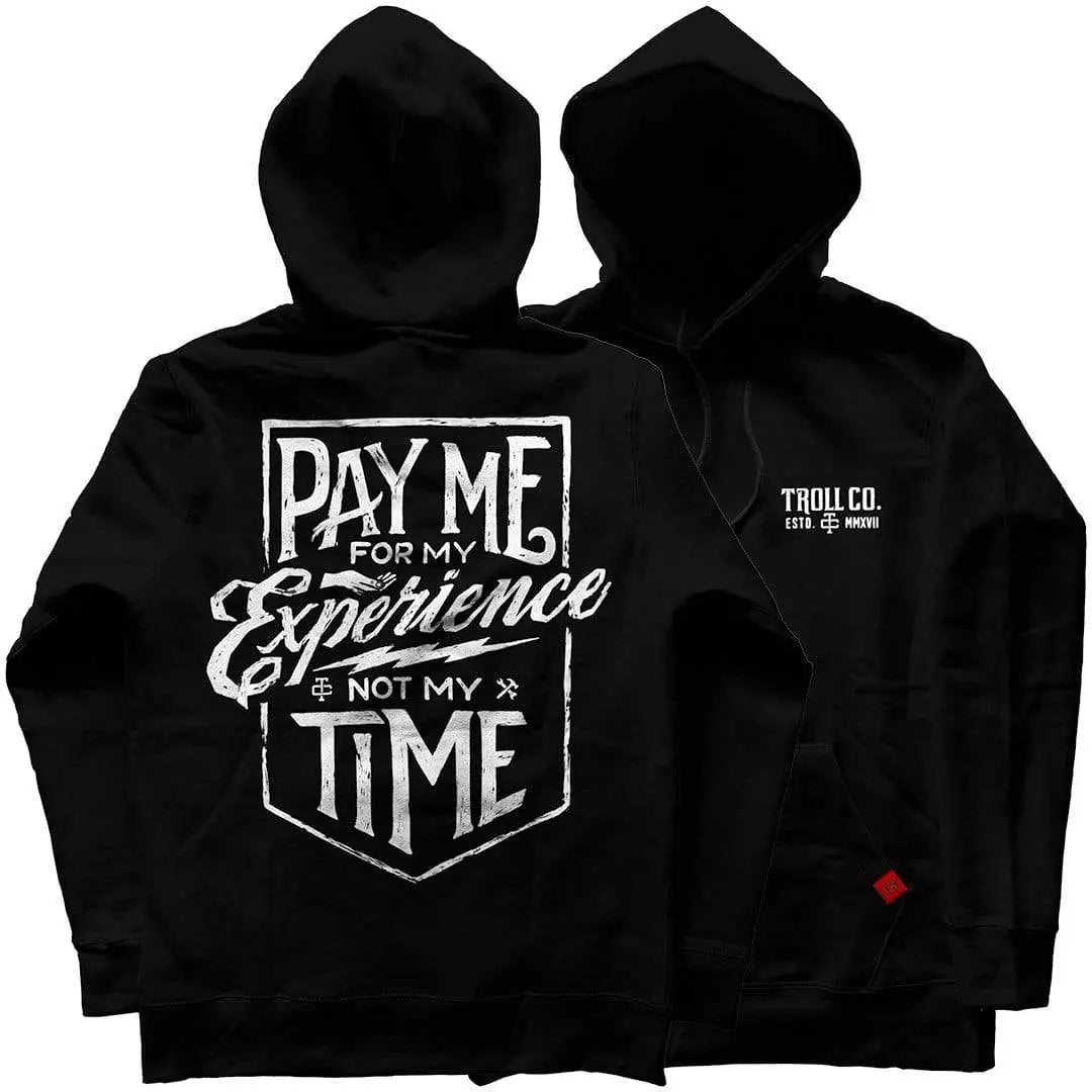 Men's Pay Me Hoodie | Color: Black