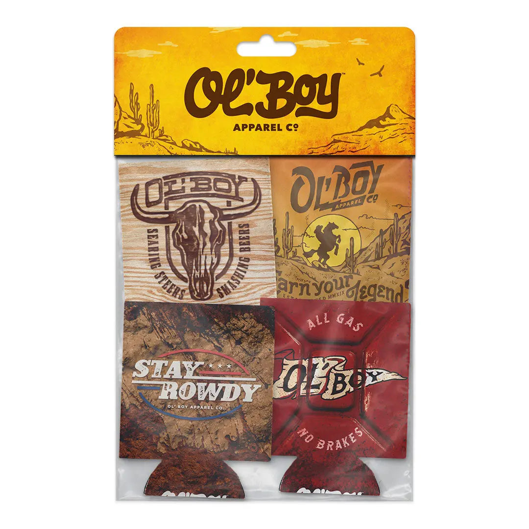 Ol' Boy Koozie 4 Pack |