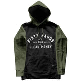 Men's DHCM 2-Tone Hoodie | Color: Military Green / Dark Nickel
