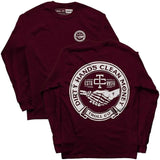 Men's DHCM Haggler Long Sleeve T-Shirt | Color: Maroon