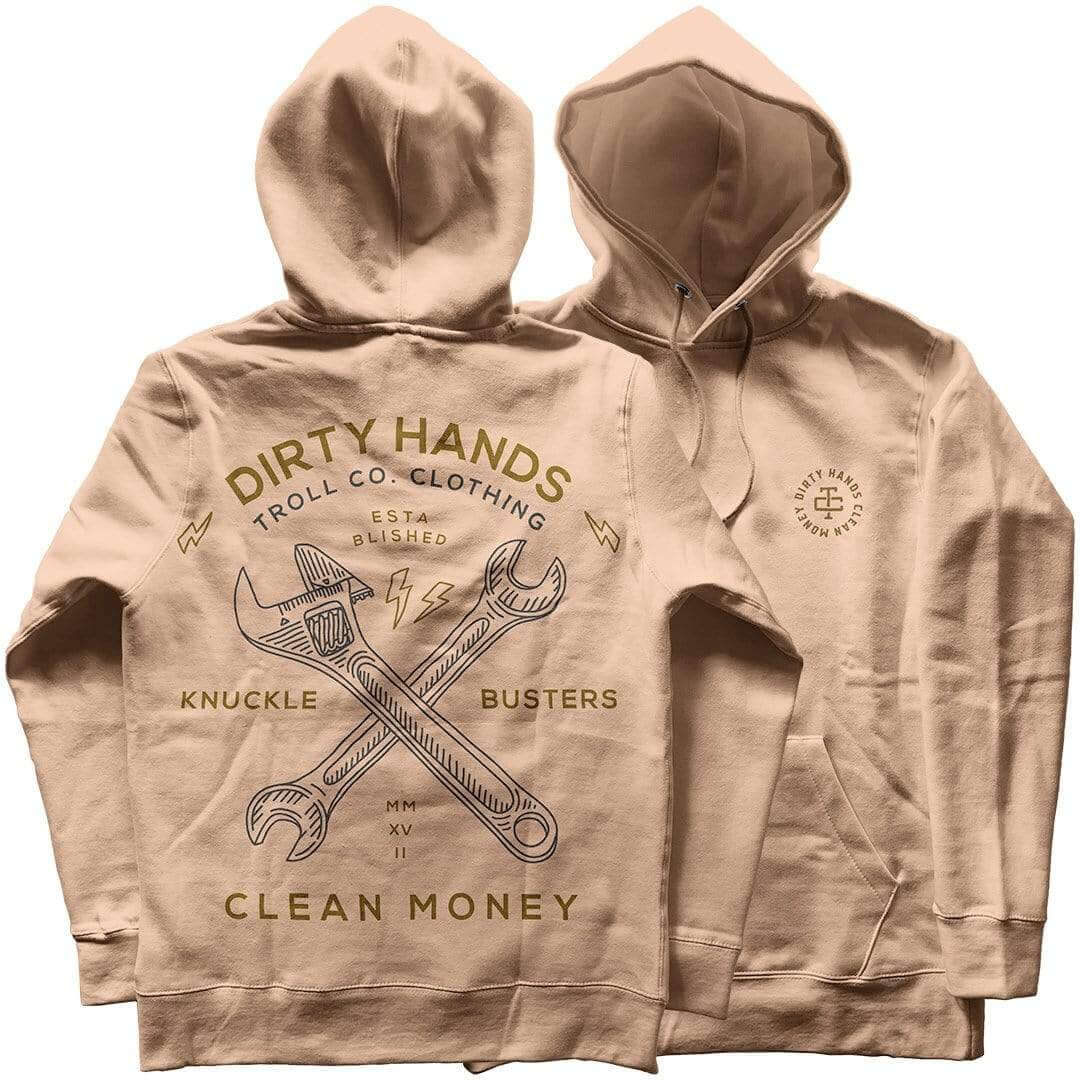 Men's DHCM Twisting Wrenches Hoodie | Color: Sandstone