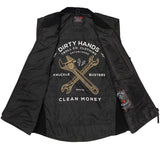 Men's Harrison Denim Vest | Color: Black