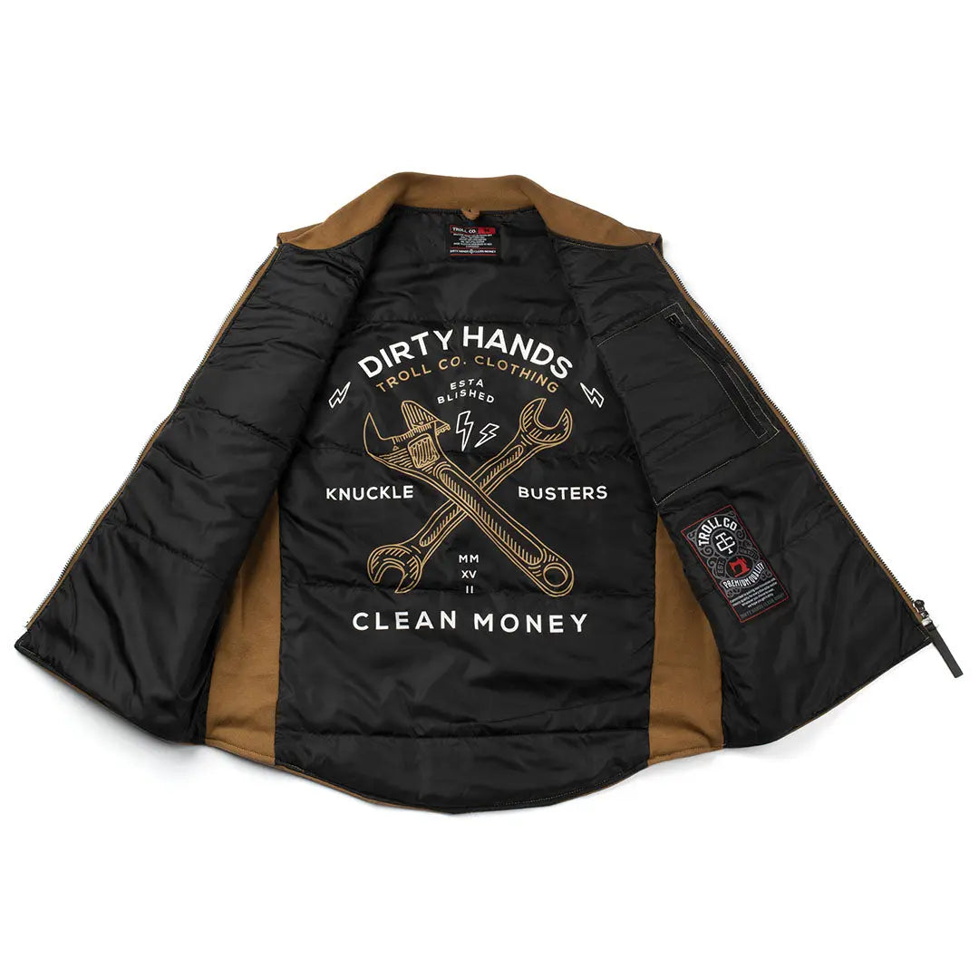 Men's Owen Canvas Vest | Color: Saddle