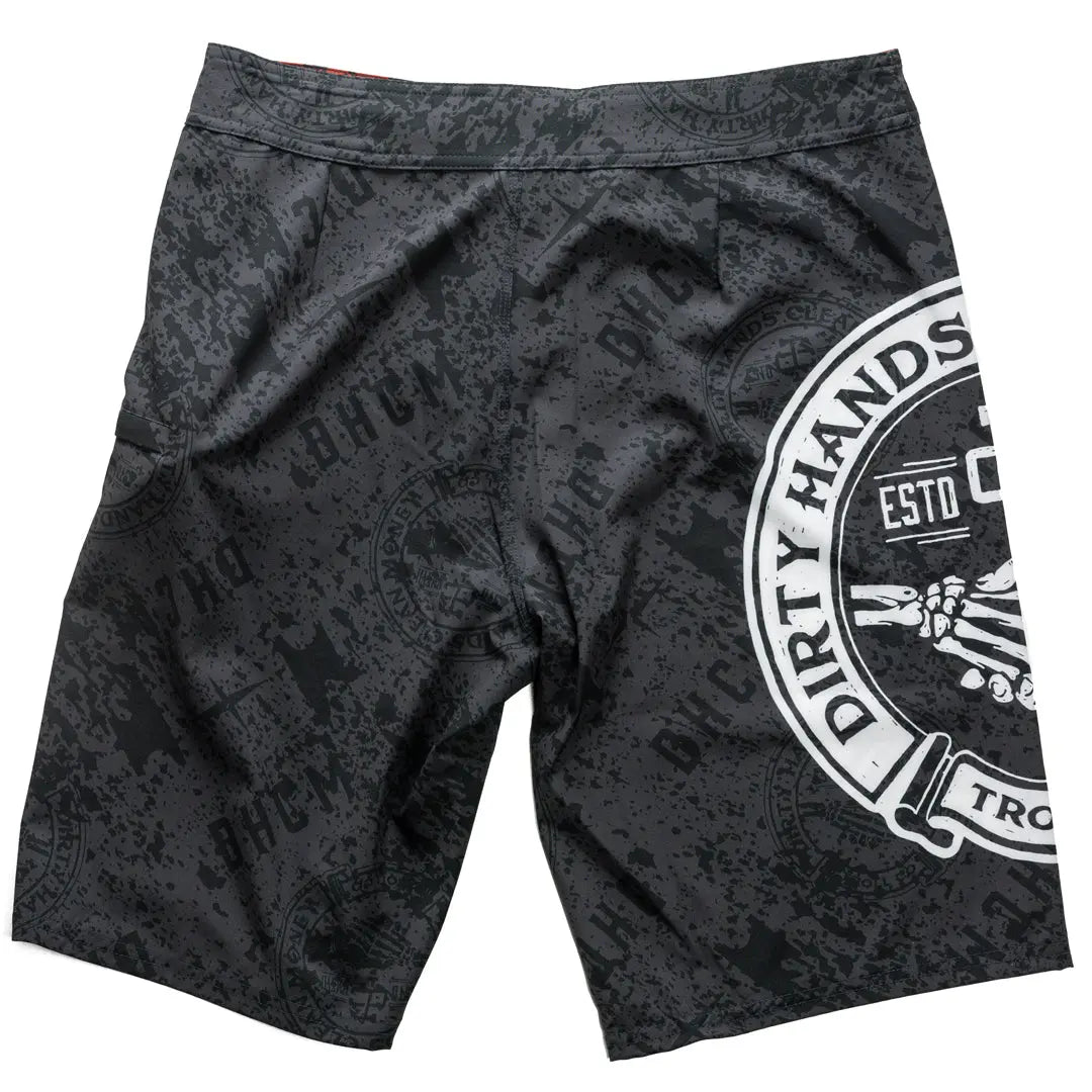 Men's DHCM Haggler Boardshort | Color: Black