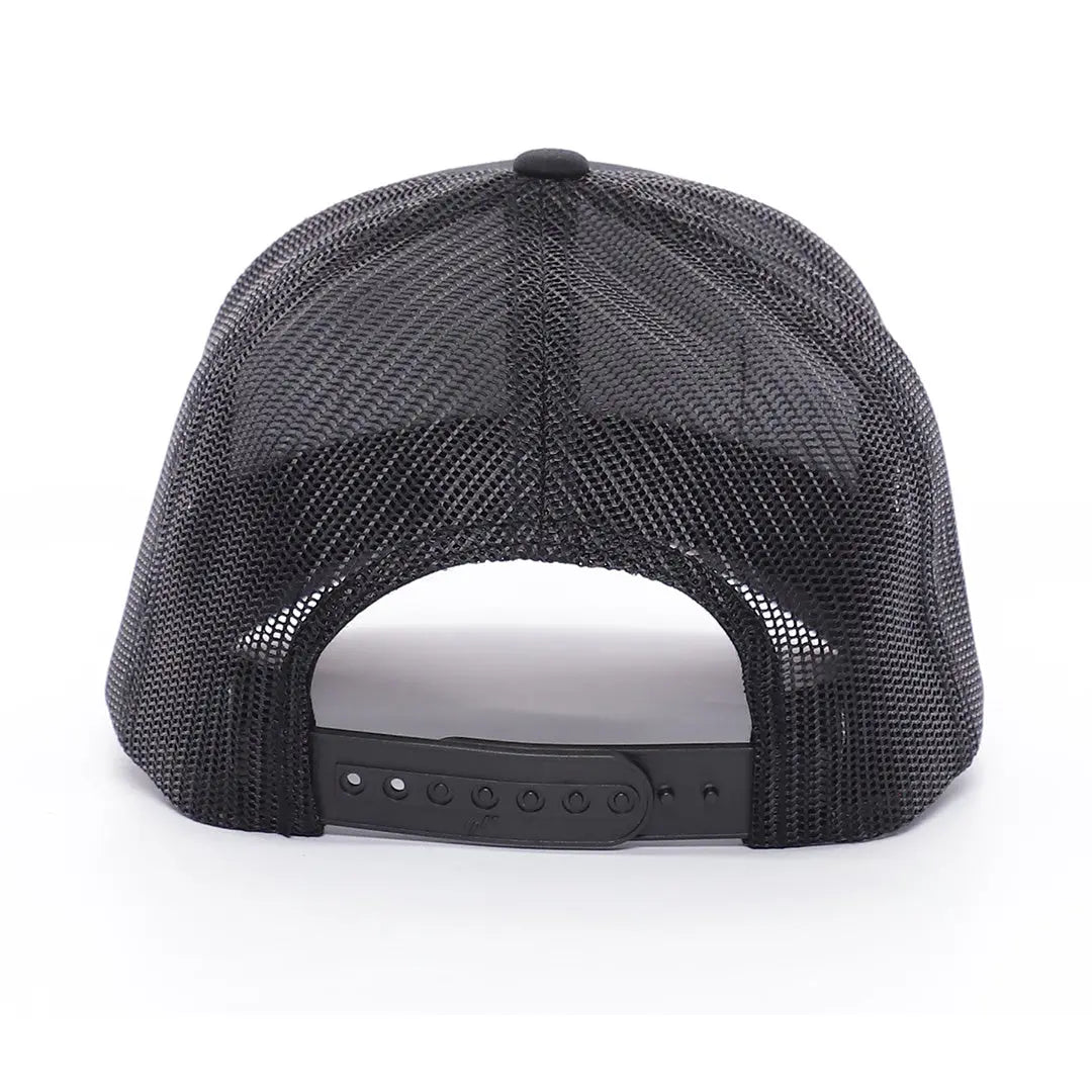 SBC Fortify Curved Brim Trucker Hat | Color: Wagon Black