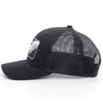 SBC Fortify Curved Brim Trucker Hat | Color: Wagon Black