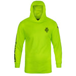 Men's DHCM UV Defender Hoodie | Color: Bright Lime