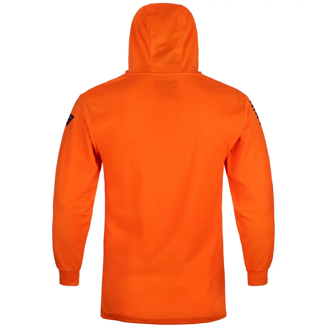 Men's DHCM UV Defender Hoodie | Color: Bright Orange