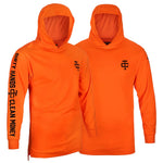 Men's DHCM UV Defender Hoodie | Color: Bright Orange