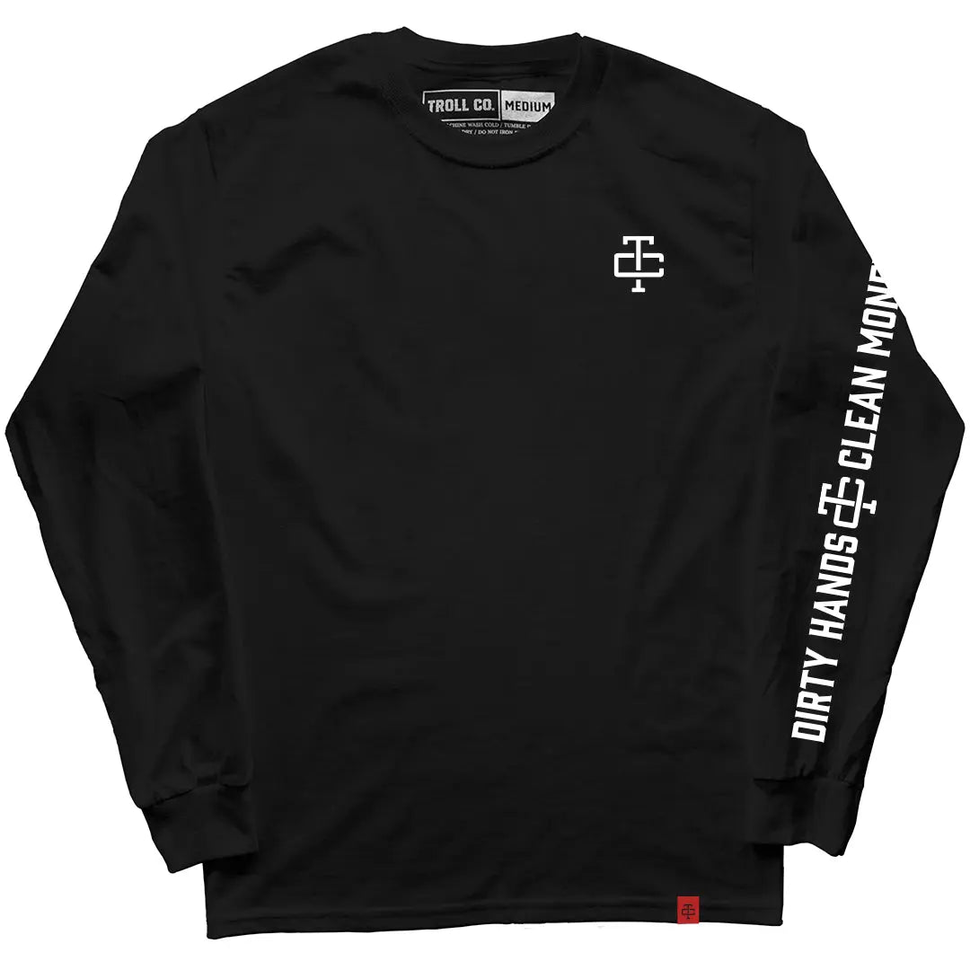 Men's DHCM Grit Long Sleeve | Color: Black